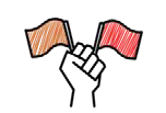 hand flag